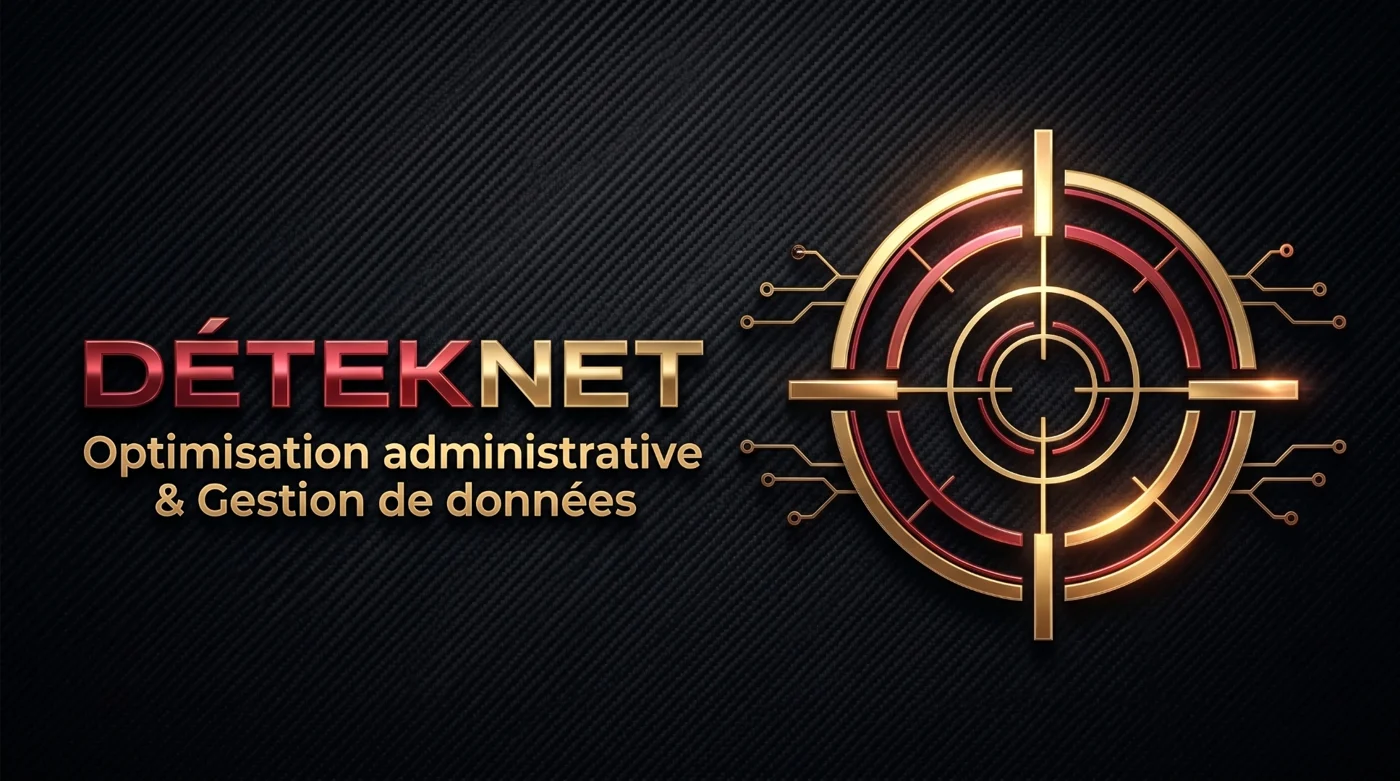 Déteknet — Optimisation administrative et gestion de données